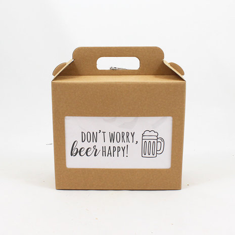 Postpak 12: "don't worry, beer happy"