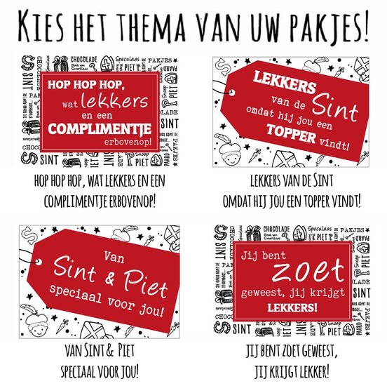 Sintpakket 110 - Sint&#039;s borrelpakket