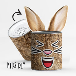 Postpak Pasen 04 - Kids DIY: bruin konijn