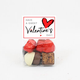 Zakje pralines: have a sweet Valentine's day