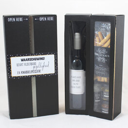 Kokerdoos open sesame - wijn